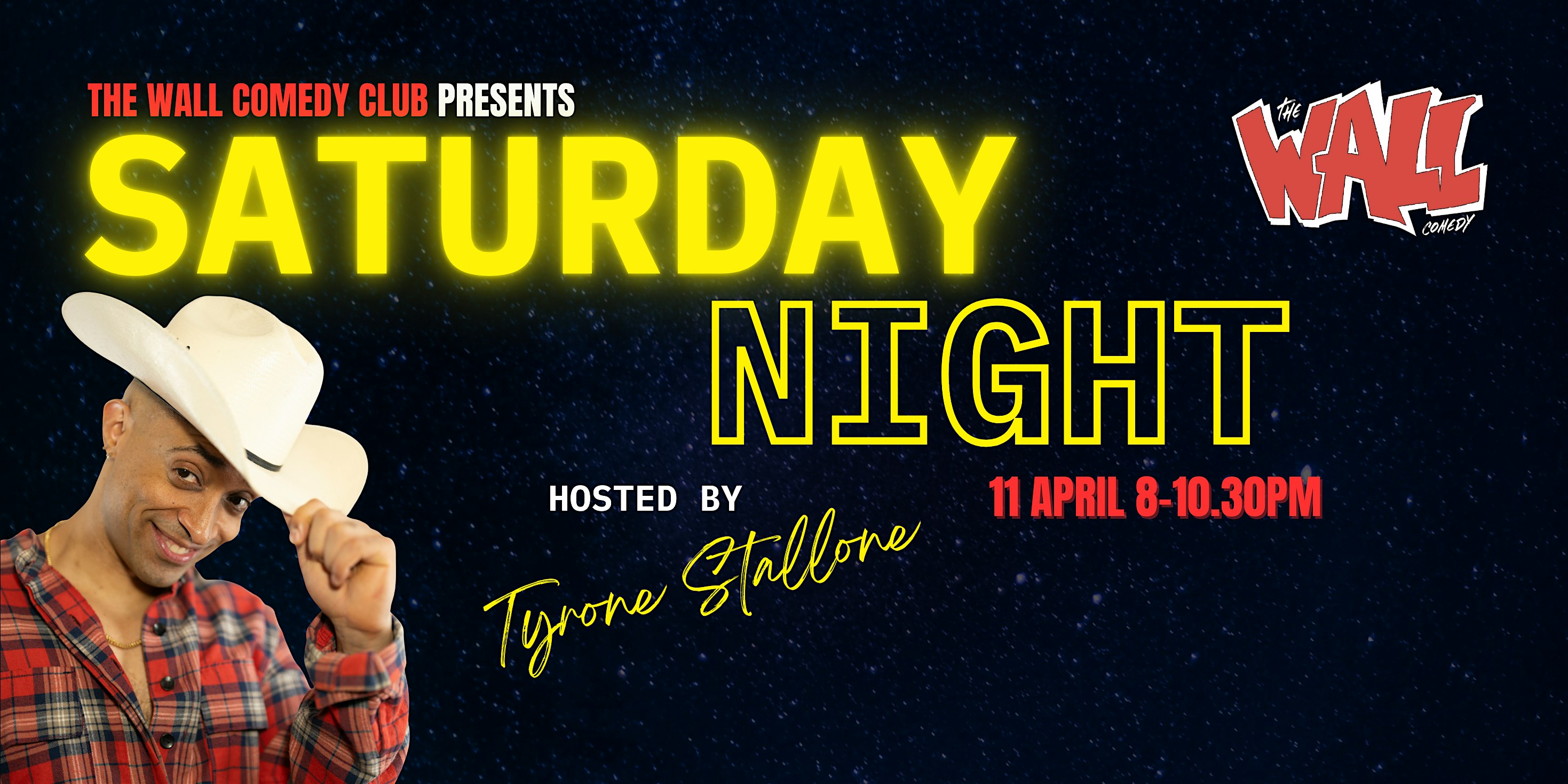 Live from the Wall Comedy Club - It's Saturday Night!!!