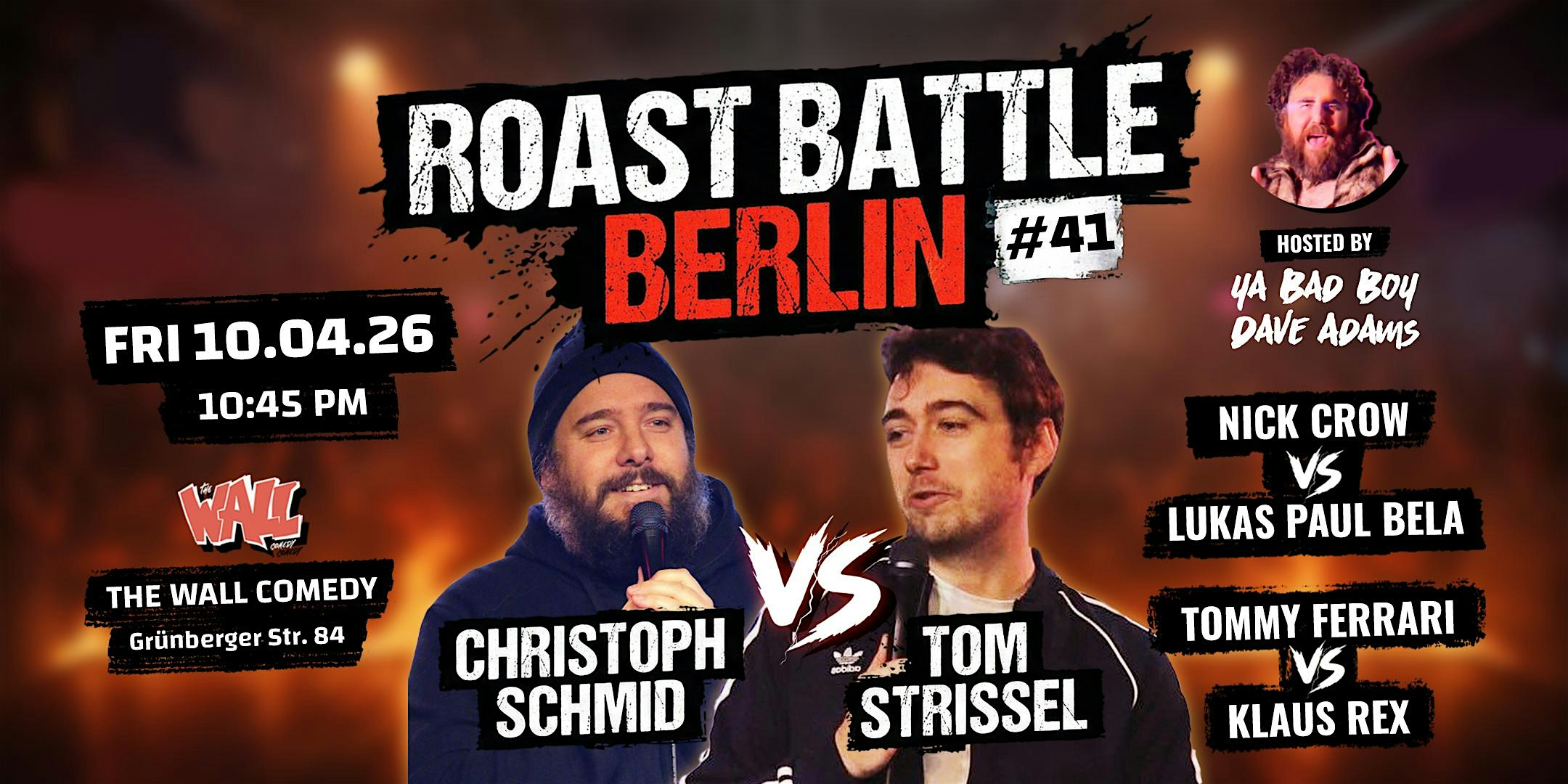 Roast Battle Berlin #41 -  Round 6 - Christoph Schmid vs. Tom Strissel