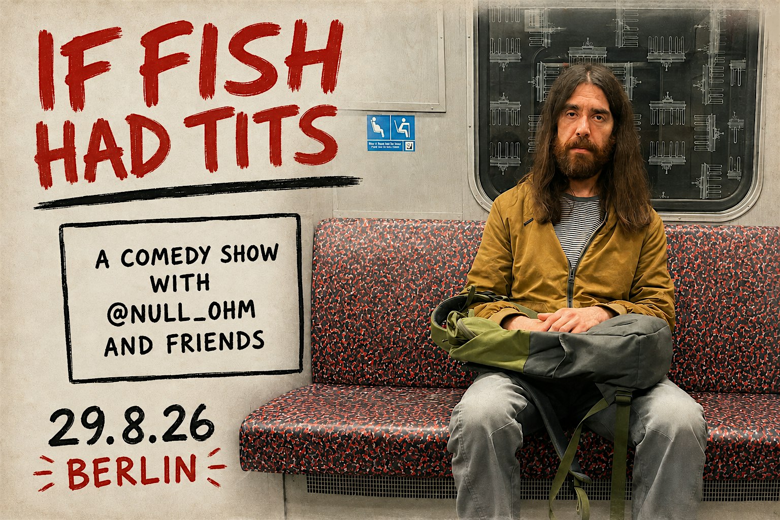 If Fish Had Tits - A comedy show by Maxim Kremer (@null_ohm) and friends
