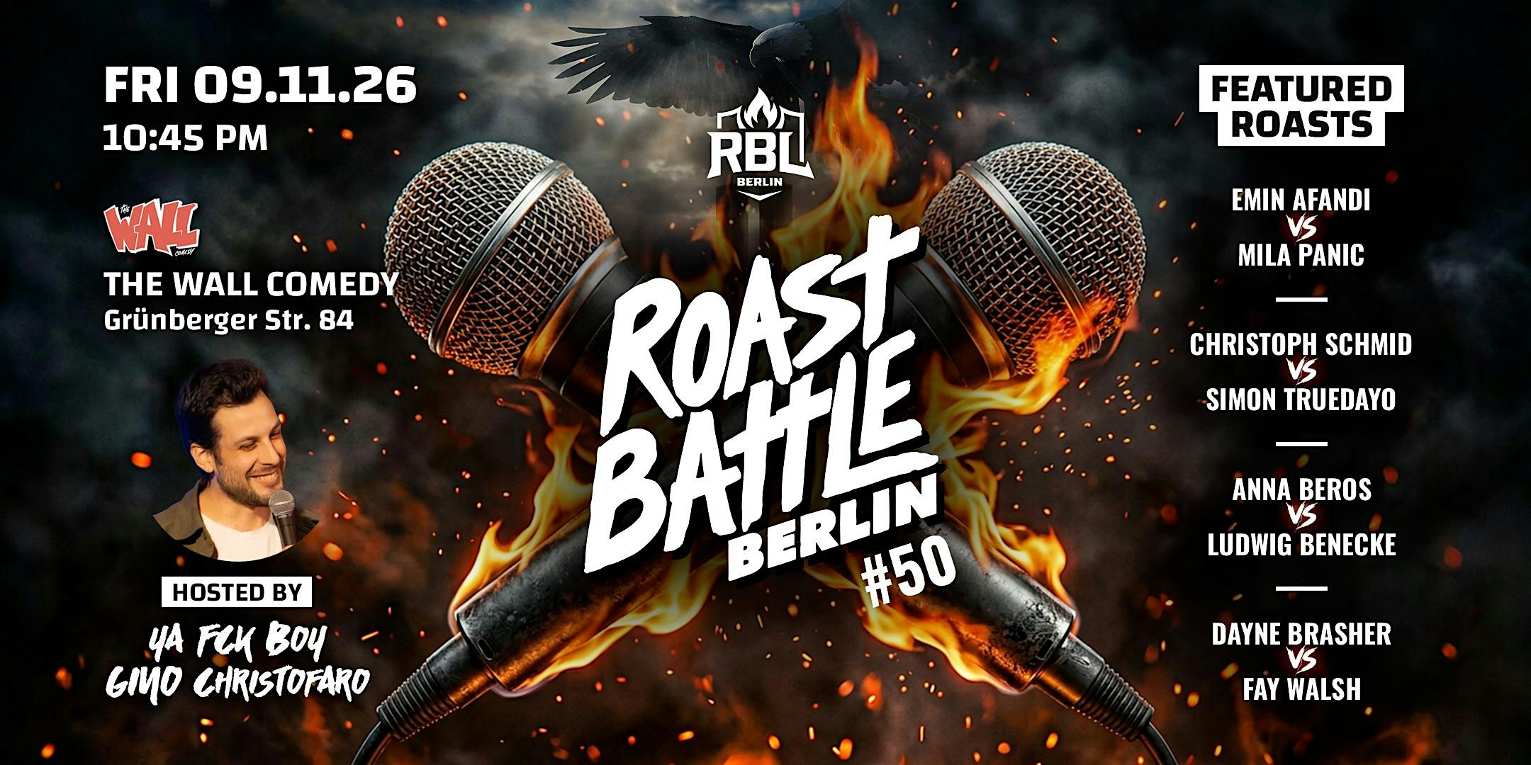 Roast Battle Berlin #50 -  English Comedy