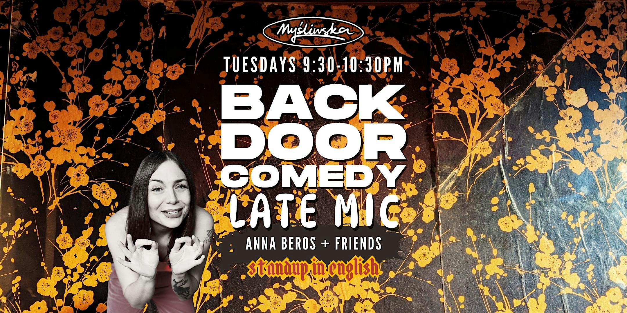 Back Door Comedy: Late Mic Standup in English Tuesdays